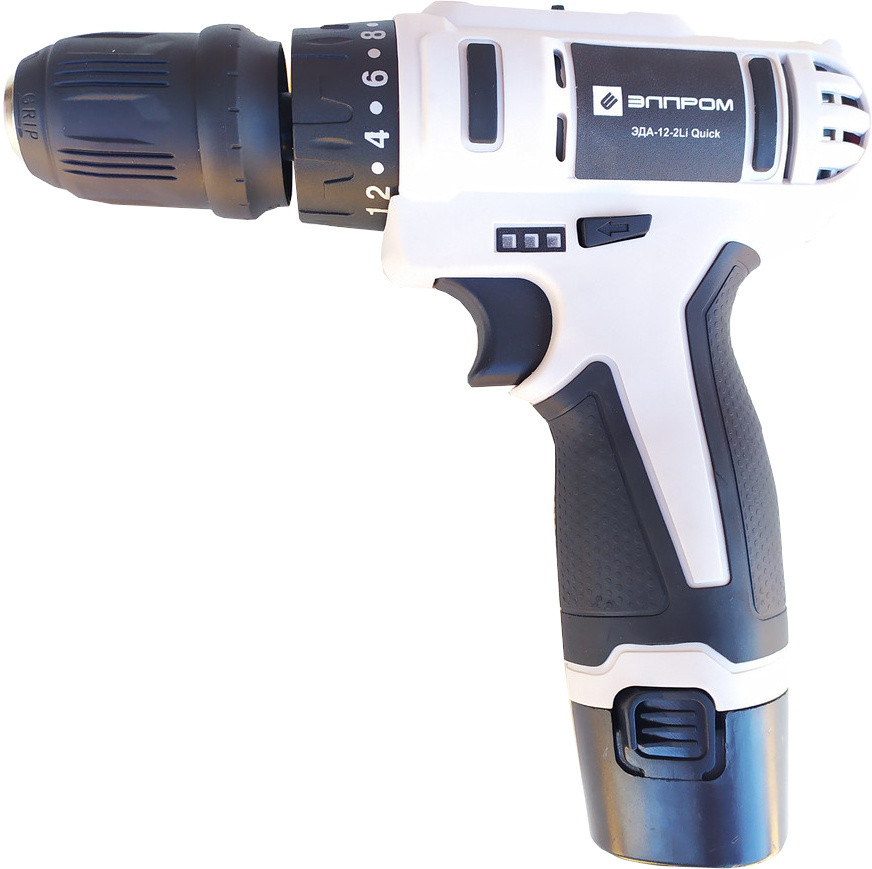 Дрель-шуруповерт Elprom EDA-12-2 Li Quick