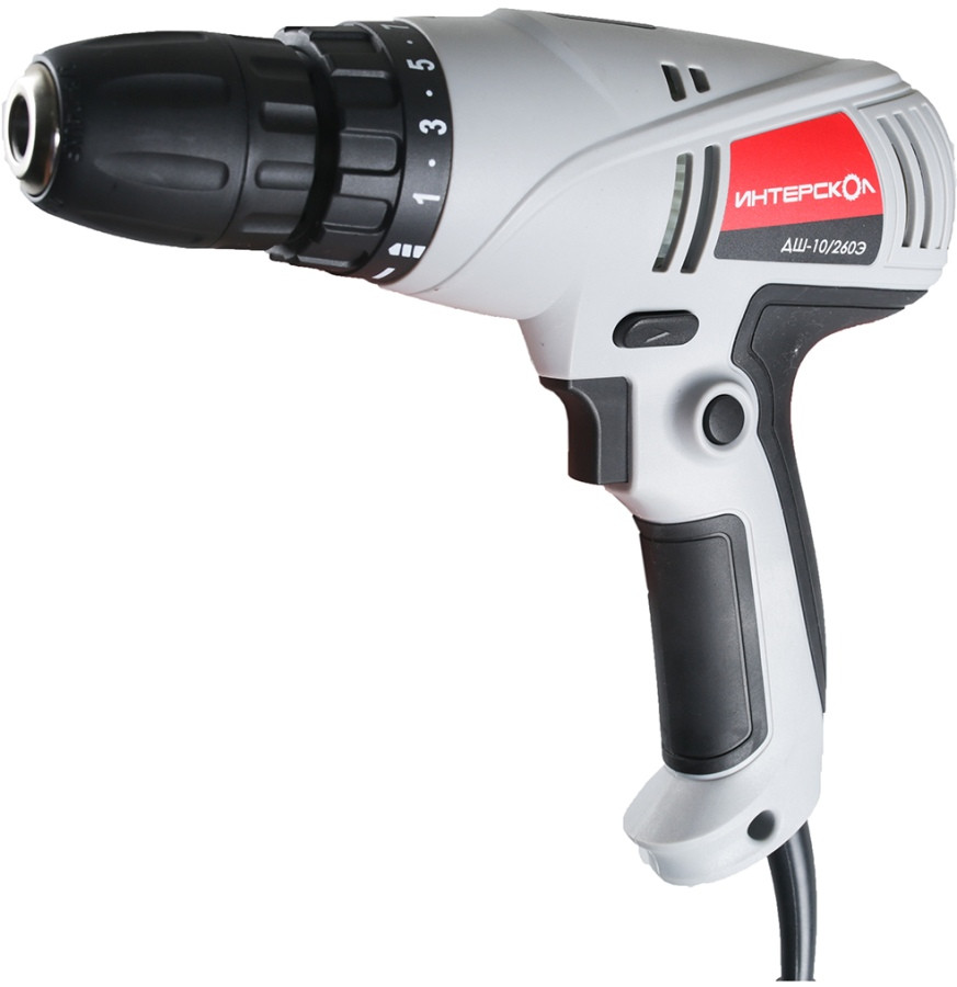 Дрель-шуруповерт Interskol DSh-10/260E 210.1.1.00