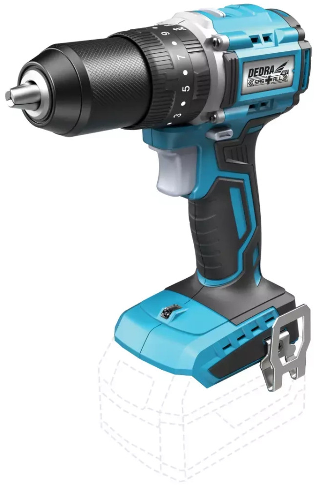 Дриль-шурупокрут Dedra DED7138