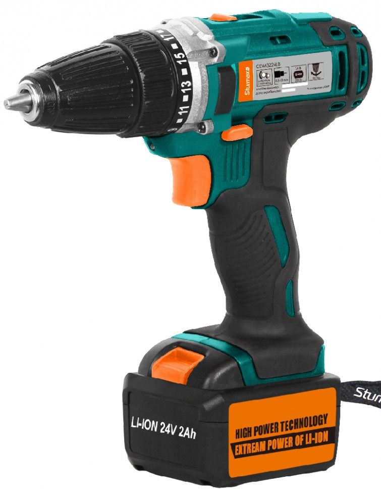 Дрель-шуруповерт Sturmax CDM3224LB