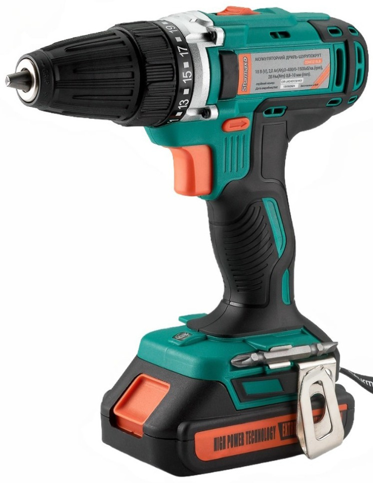 Дрель-шуруповерт Sturmax CDM3218LB