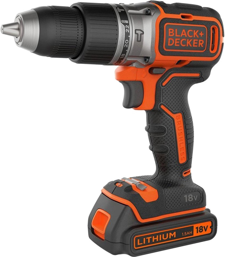 Дрель-шуруповерт Black&Decker BL188KB