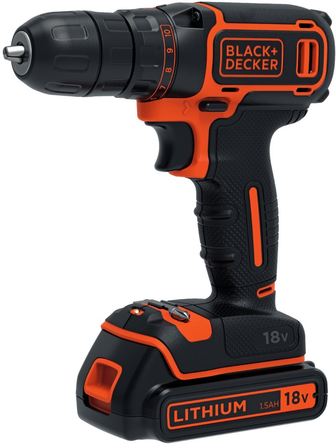 Дриль-шурупокрут Black&Decker BDCDC18B
