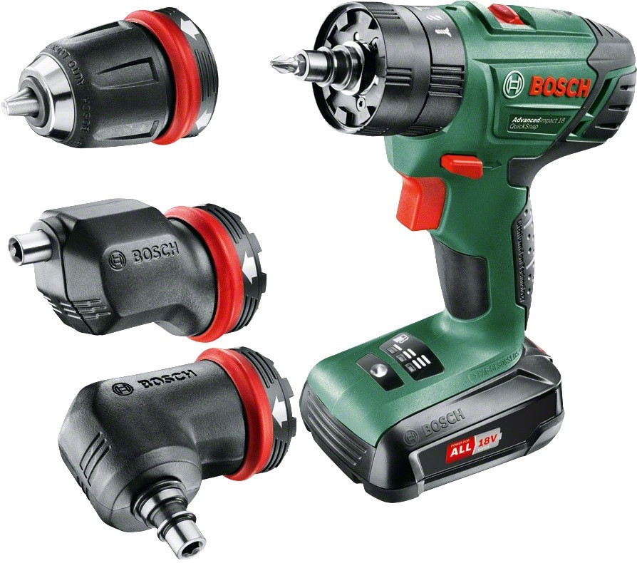 Дрель-шуруповерт Bosch AdvancedImpact 18 QuickSnap 06039A3401
