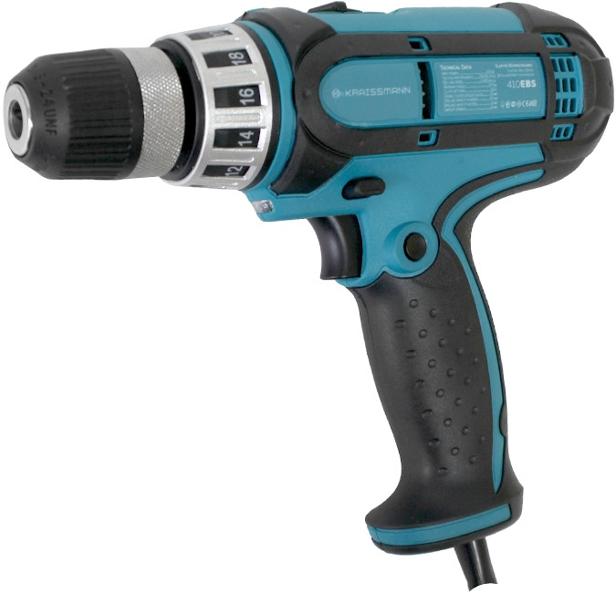 Дриль-шурупокрут Kraissmann 410 EBS