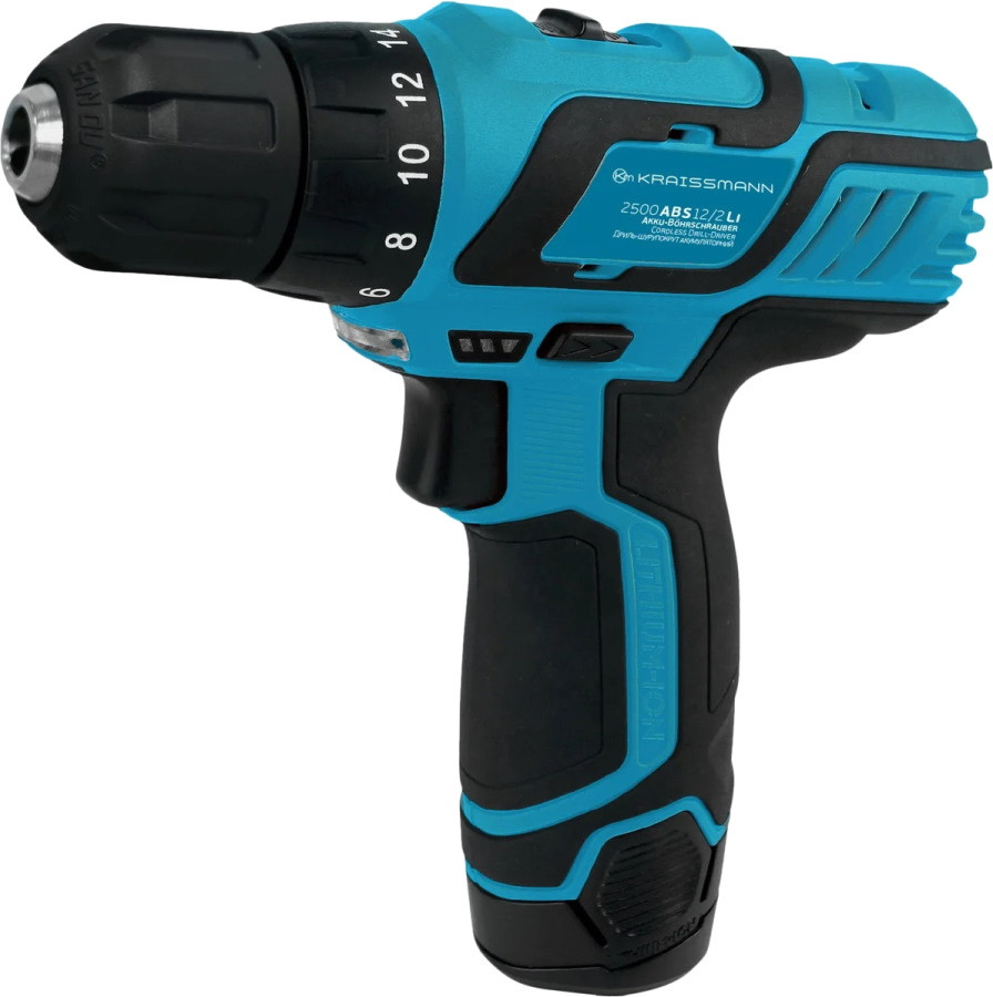 Дрель-шуруповерт Kraissmann 2500 ABS 12/2 Li