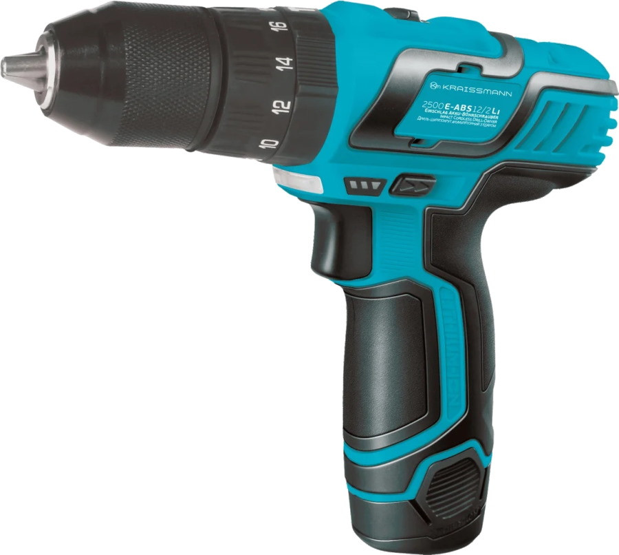 Дрель-шуруповерт Kraissmann 2500 E-ABS 12/2 Li