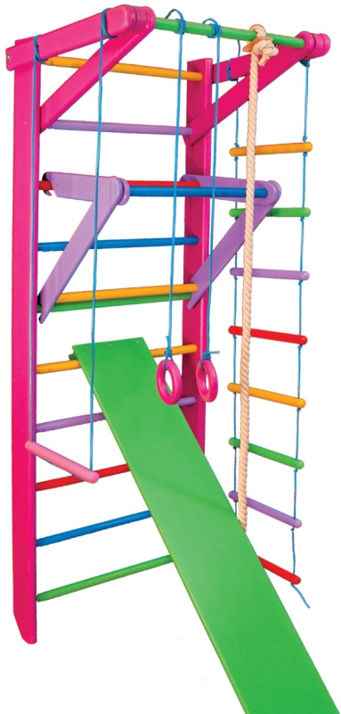 Шведская стенка SportBaby Barbie 3-220