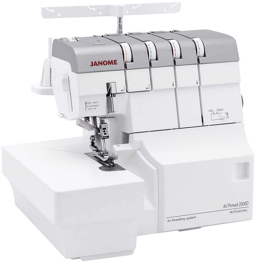 Оверлок Janome AirThread 2000D Professional