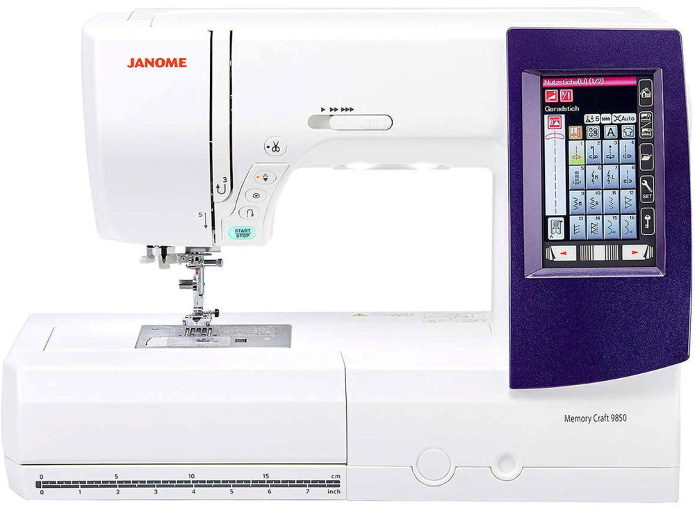 Швейно-вышивальная машинка Janome MC9850