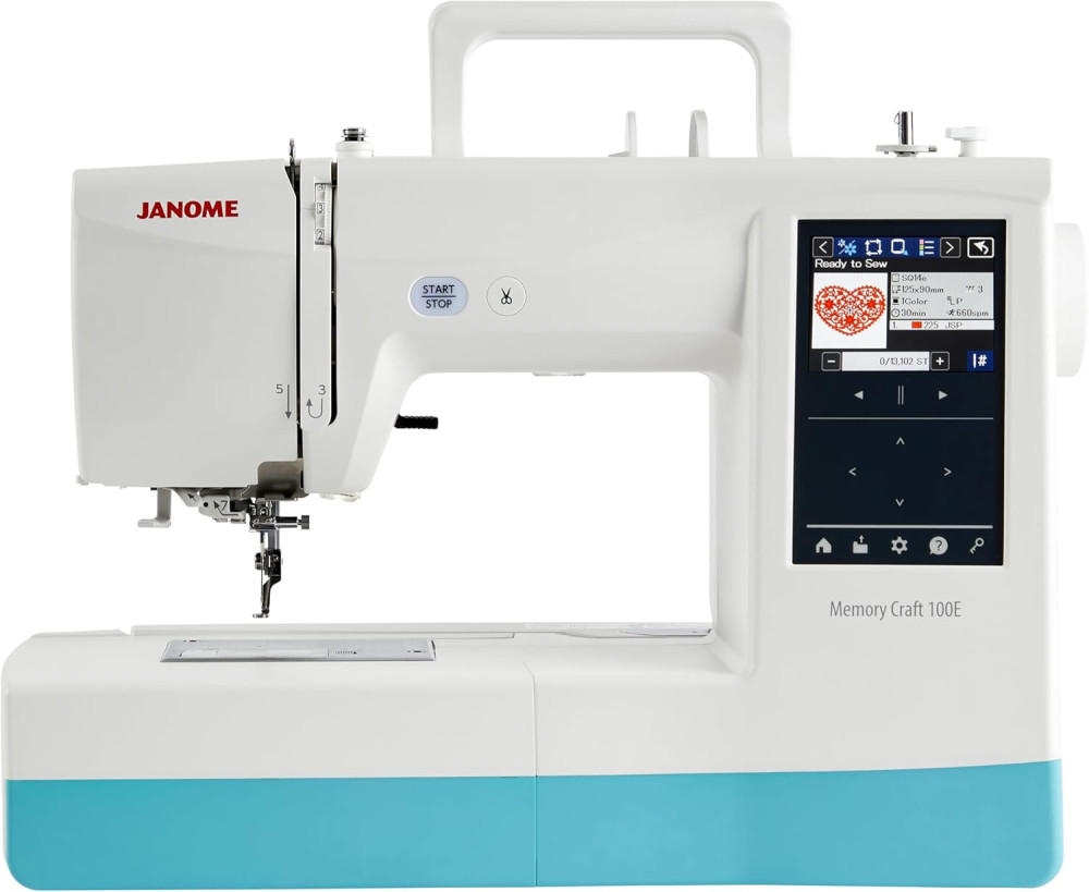 Вышивальная машинка Janome Memory Craft 100E