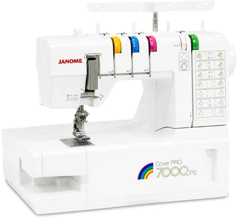 Распошивальная машинка Janome Cover Pro 7000 CPS