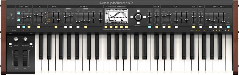 Аналоговый синтезатор Behringer DeepMind 12