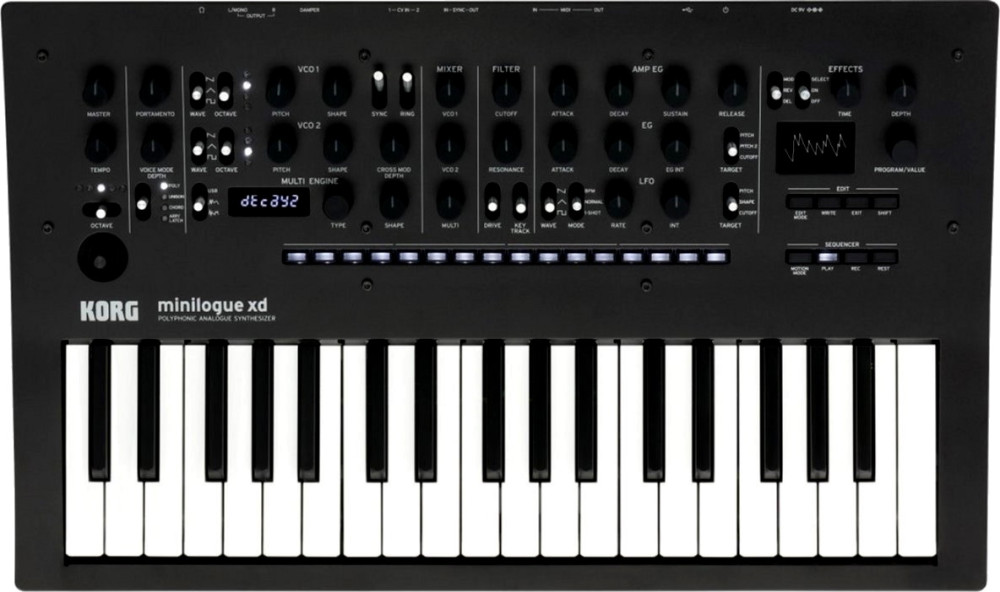Аналоговый синтезатор Korg minilogue-XD