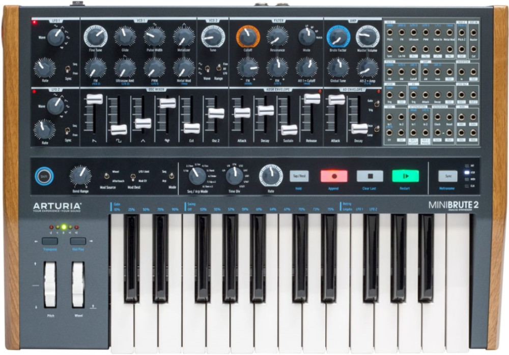Аналоговый синтезатор Arturia MiniBrute 2