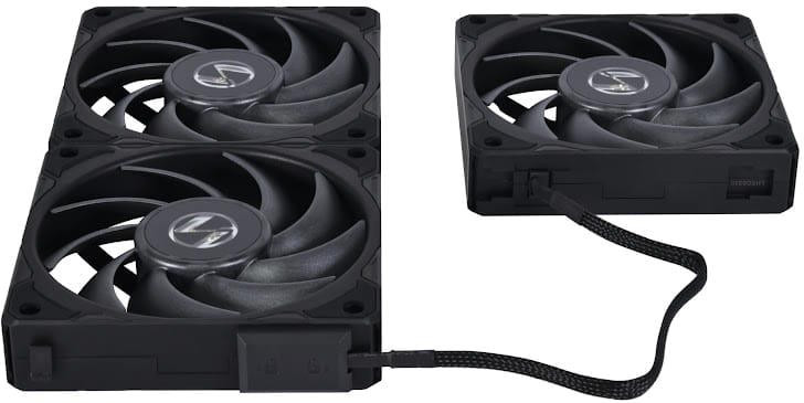 Вентилятор Lian Li Uni Fan P28 Triple Black (G99.12P283B.00)