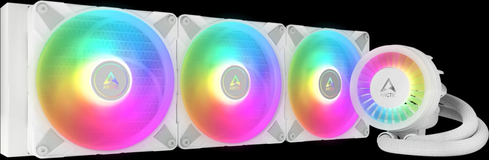 Водяне охолодження ARCTIC Liquid Freezer III 420 A-RGB White (ACFRE00153A)
