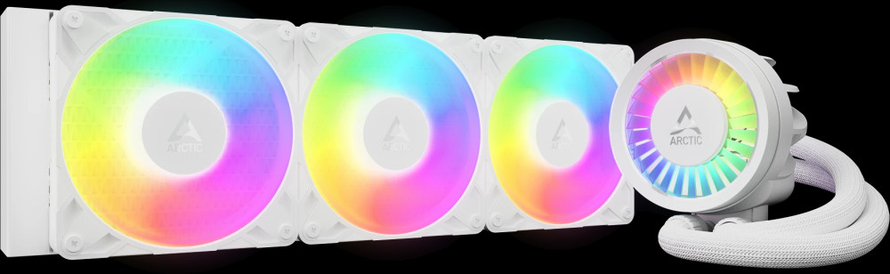 Водяное охлаждение ARCTIC Liquid Freezer III Pro 360 A-RGB White (ACFRE00188A)