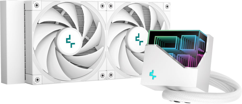 Водяное охлаждение Deepcool LT520 White (R-LT520-WHAMNF-G-1)