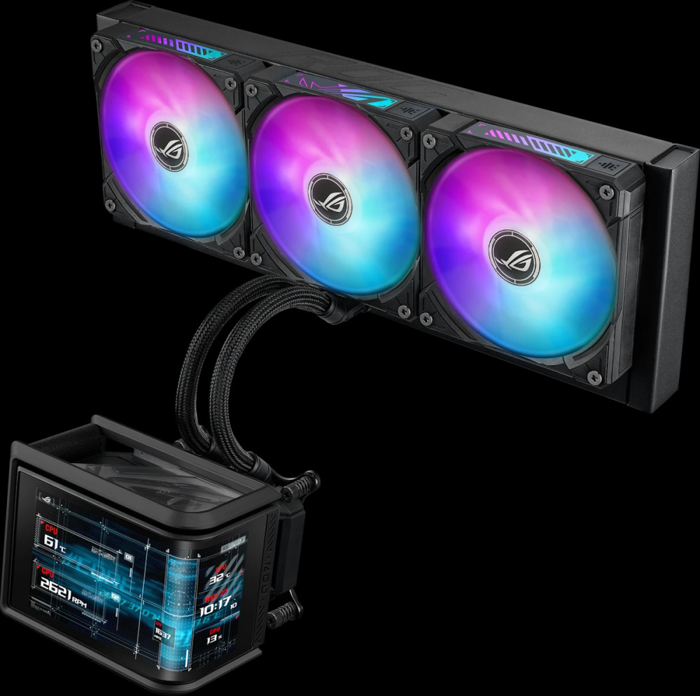 Водяное охлаждение Asus ROG Ryuo IV SLC 360 ARGB (90RC0151-B0EAY0)