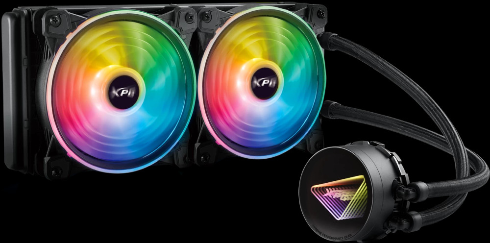 Водяне охолодження A-Data XPG LEVANTE X 240 Black (LEVANTEX240-BKCWW)