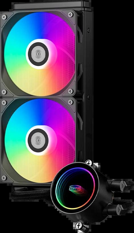 Водяне охолодження PCCooler DA240 ARGB Black
