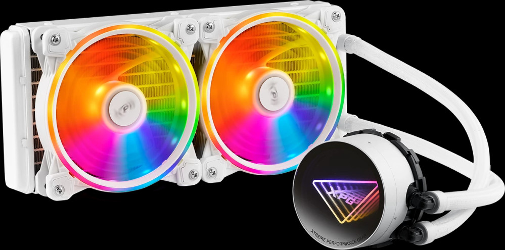 Водяне охолодження A-Data XPG LEVANTE X 240 White (LEVANTEX240-WHCWW)