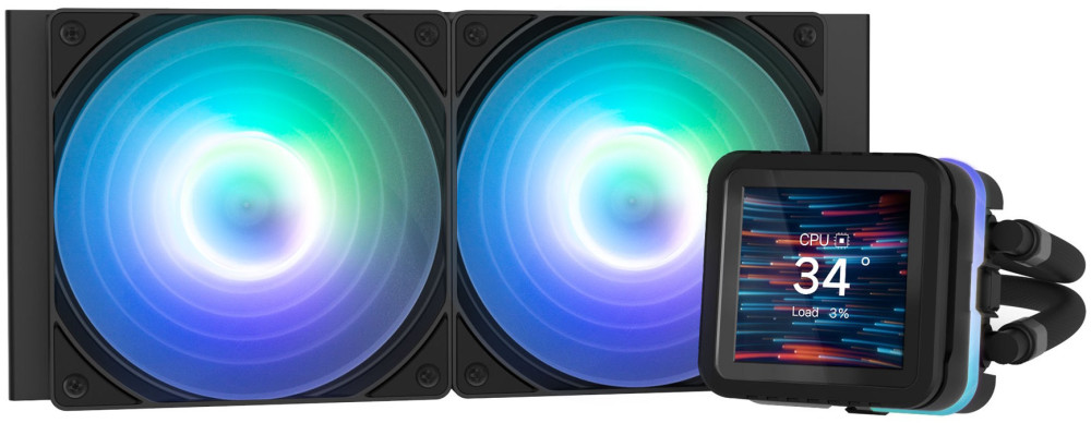 Водяное охлаждение Zalman Alpha2 DS A24 Black