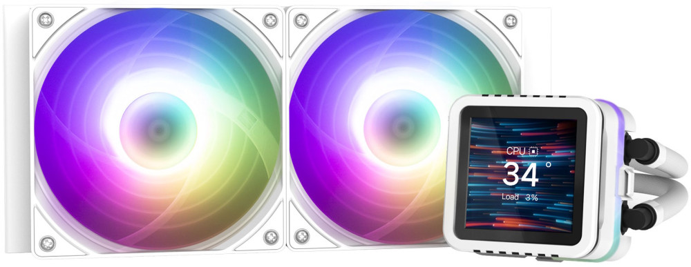 Водяное охлаждение Zalman Alpha2 DS A24 White