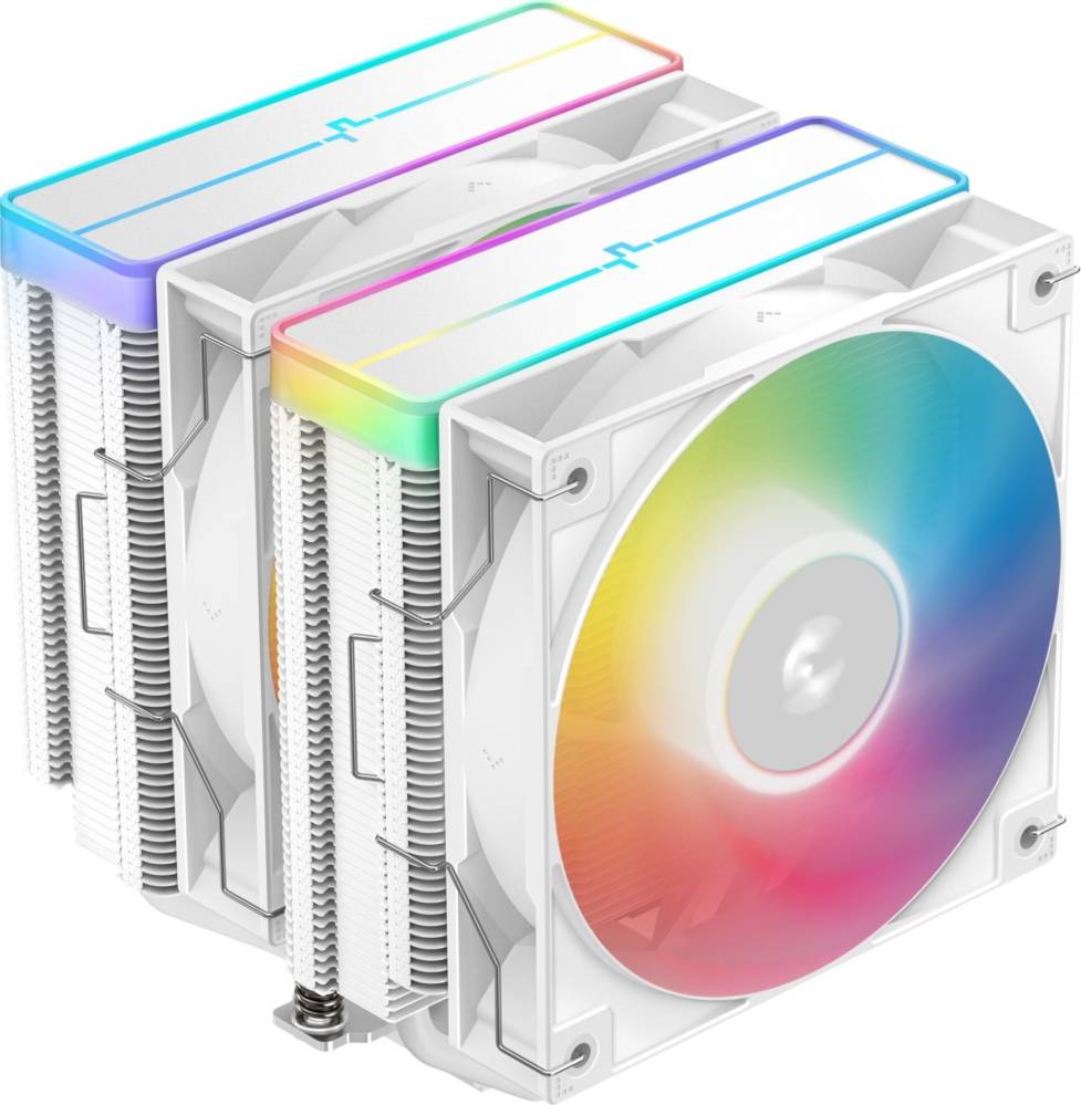 Кулер Deepcool AG620 ARGB V2 White (R-AG620-WHAMMN-GJD)