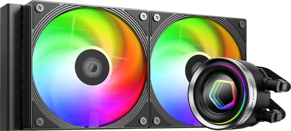 Водяное охлаждение ID-COOLING FX240 INF Black
