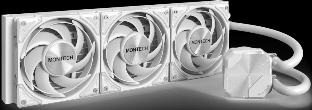 Водяное охлаждение Montech HyperFlow Silent 360 White