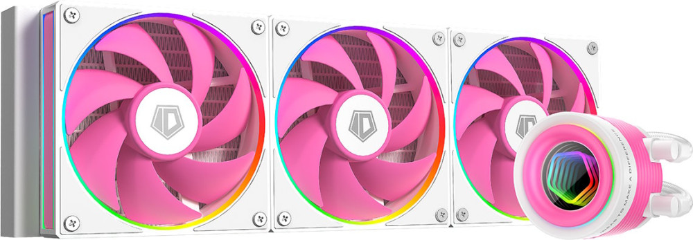 Водяное охлаждение ID-COOLING FX360 INF Pink