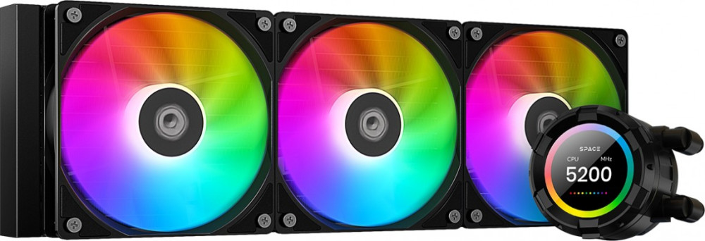 Водяное охлаждение ID-COOLING SL360 XE Black