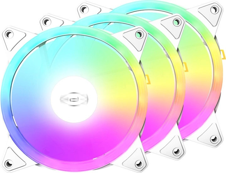 Вентилятор PCCooler F3 T120 ARGB 3 in 1 White