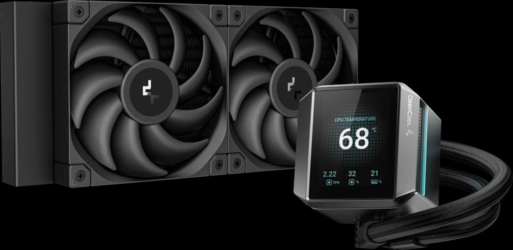 Водяное охлаждение Deepcool Mystique 240 Black (R-LX550-BKDSNC-G-1)