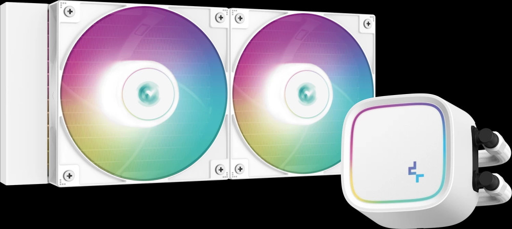 Водяное охлаждение Deepcool LE520 White (R-LE520-WHAMMN-G-1)