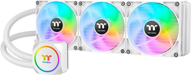 Водяне охолодження Thermaltake TH420 ARGB Snow (CL-W369-PL14SW-A)