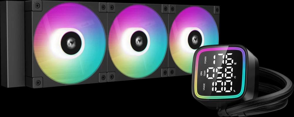 Водяное охлаждение Deepcool LD360 Black (R-LD360-BKMSN-G-1)