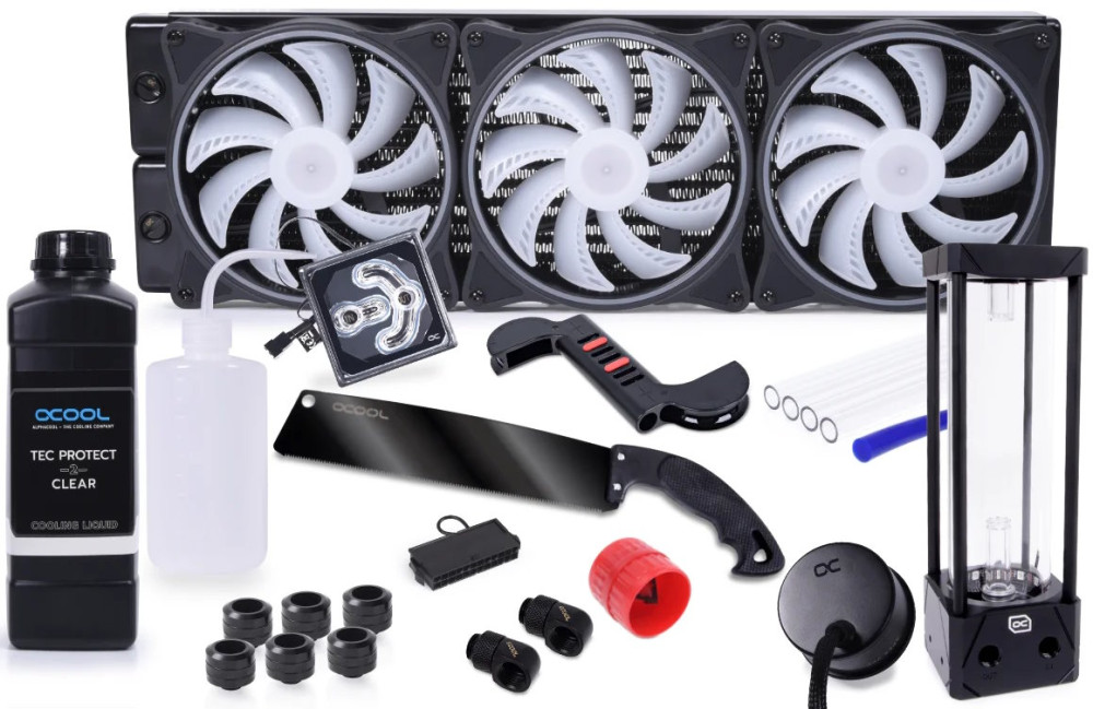 Система охлаждения Alphacool Core Hurrican 420mm XT45 (11994)