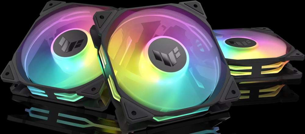 Система охлаждения Asus TUF Gaming TR120 ARGB Reverse Black - Triple Pack (90DA00D0-B09020)