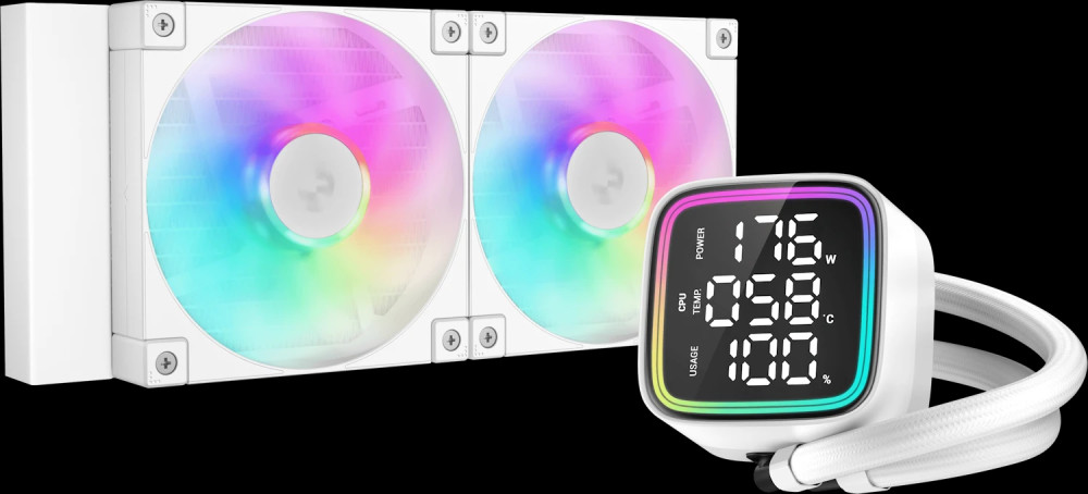 Водяное охлаждение Deepcool LD240 White (R-LD240-WHDMMN-G-1)