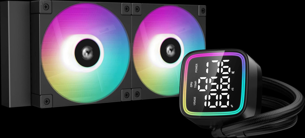 Водяное охлаждение Deepcool LD240 Black (R-LD240-BKMSN-G-1)