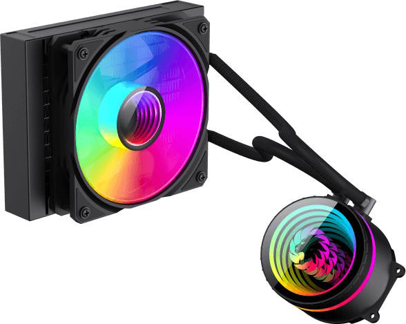Водяне охолодження Gamemax Iceburg 120 infinity Black (GMX-ICBG120-ARGB)