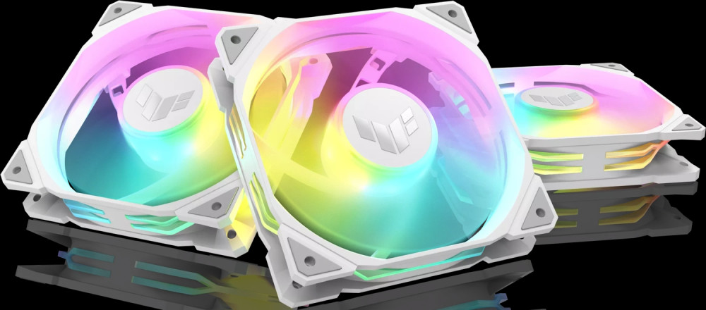 Система охлаждения Asus TUF Gaming TR120 ARGB Reverse White - Triple Pack (90DA00D3-B09020)
