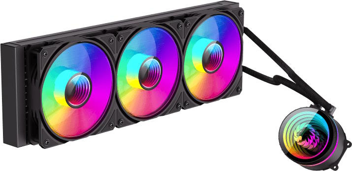 Водяное охлаждение Gamemax IceBurg 360 Infinity (GMX-ICB-360ARGB)