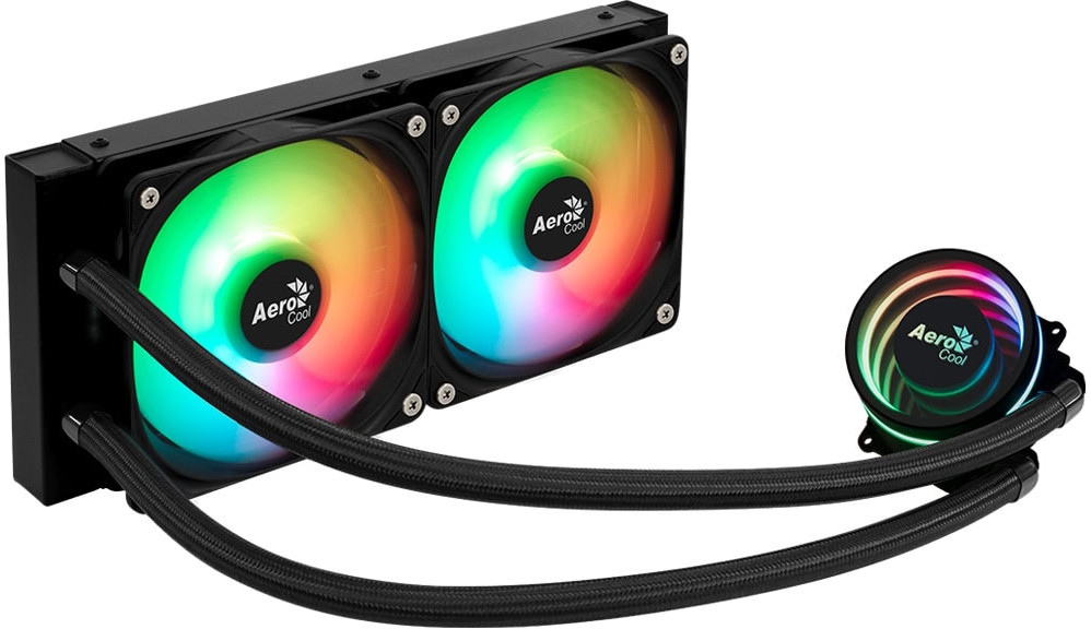 Водяне охолодження Aerocool Oasis L240 Black (ACLA-OA24117.11)