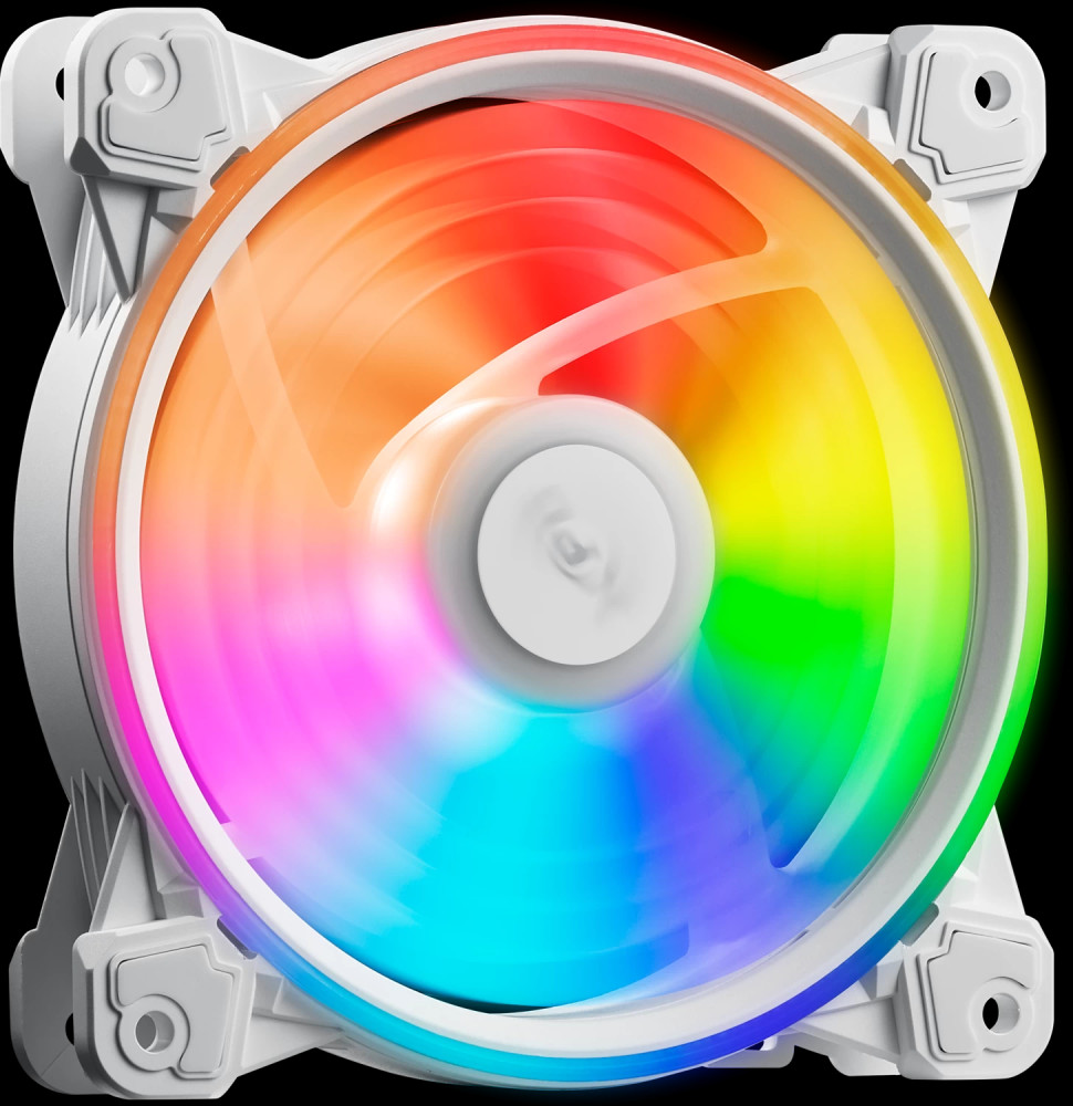 Вентилятор A-Data XPG HURRICANE 120 ARGB PWM White (HURRICANE120ARGBPWM-WHCWW)