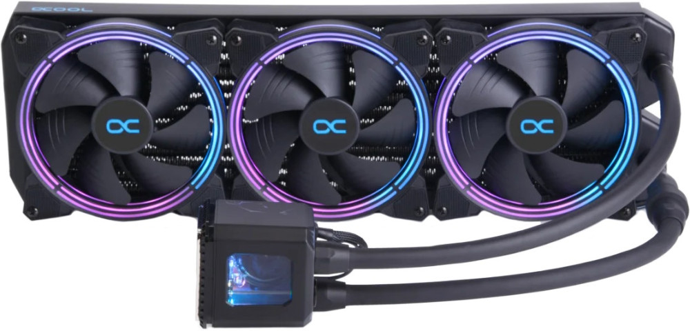 Водяное охлаждение Alphacool Eisbaer Aurora 420 Digital RGB