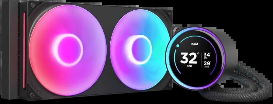 Водяне охолодження NZXT Kraken Elite 280 RGB (2024) Black (RL-KR28E-B2)